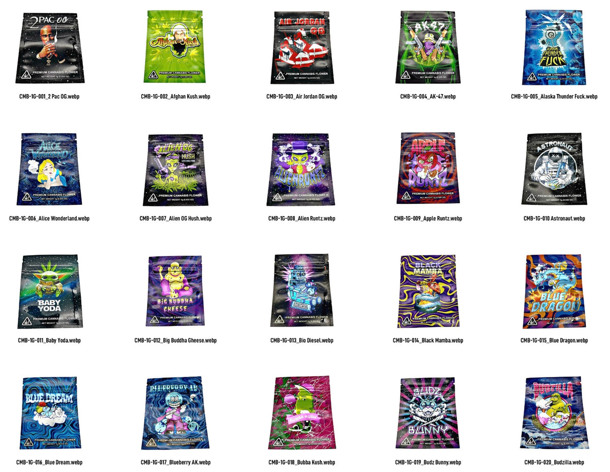 1g Designer packaging - 25pk
