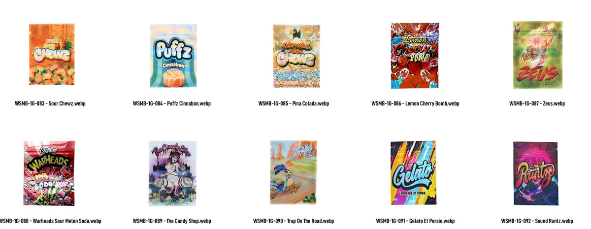 1g Designer packaging Cont.- 25pk