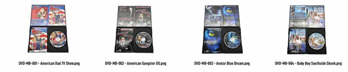 DVD 3.5g Packaging - 10pk